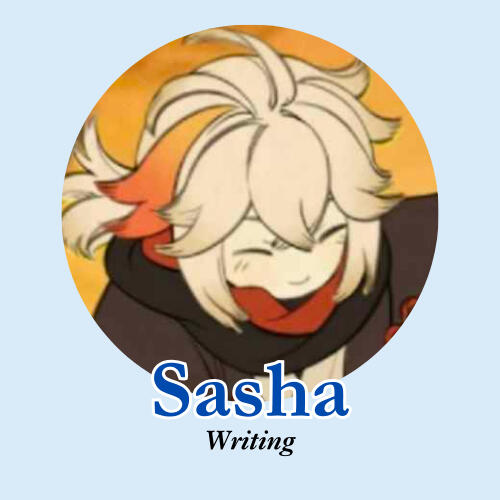 Sasha - Writing